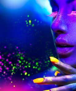 Fototapeta Žena v neonových světlech