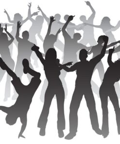 Fototapeta Tančící dav