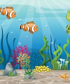 Fototapeta Ryby a želvy