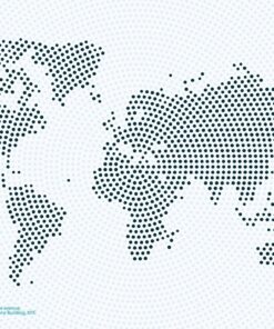 Fototapeta Vektorová mapa