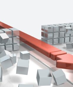 Fototapeta Arrow Storm Wall