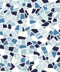 Fototapeta Modrá mozaika