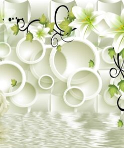 Fototapeta Květiny Na Zdi