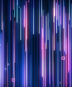 Fototapeta Neonová světla