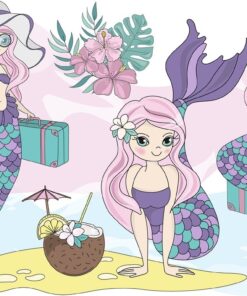 Fototapeta Lady mořská panna