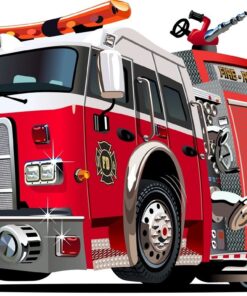 Fototapeta Firetruck 2