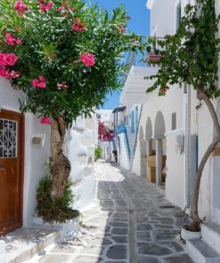 Fototapeta Alley v Řecku