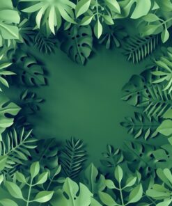 Fototapeta Tropické listy