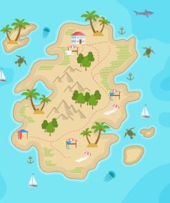 Fototapeta Super Island