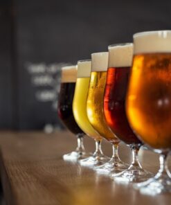 Fototapeta Pivo ve sklenicích