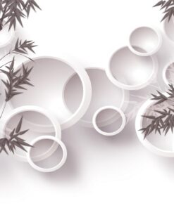 Fototapeta Kruhy s bambusem