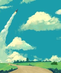 Fototapeta Vesmírná raketa