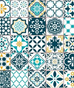 Fototapeta Retro mozaika