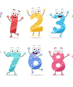 Fototapeta Happy Numbers