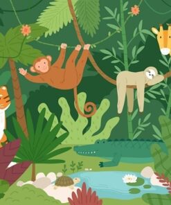 Fototapeta Happy Jungle