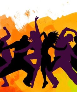 Fototapeta Barevný tanec