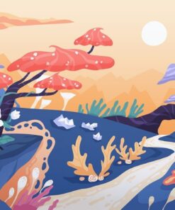 Fototapeta Barevné houby