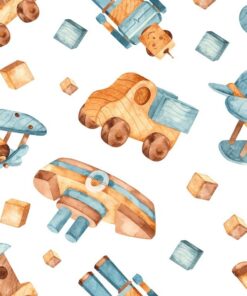 Fototapeta Dřevěné hračky