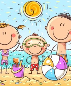 Fototapeta Zábava Na Pláži