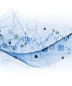 Fototapeta Grafický graf