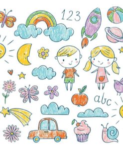 Fototapeta Dětská grafika