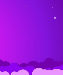 Fototapeta Violet Sky