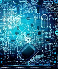 Fototapeta Síť okruhů