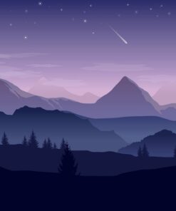 Fototapeta Violet View