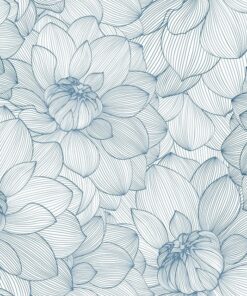 Fototapeta Modré květy