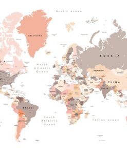 Fototapeta Mapa Beżachu