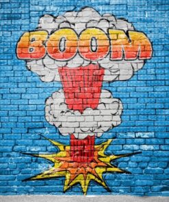 Fototapeta Boom! výbuch