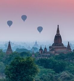 Fototapeta Panorama of Bagan