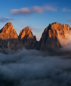Fototapeta Pohled na Dolomity