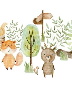 Fototapeta Lesní zvířata 6