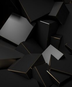 Fototapeta Černé kostky