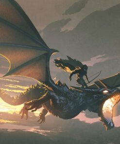 Fototapeta Černý rytíř