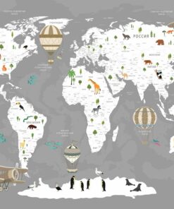 Fototapeta Dětská mapa 2