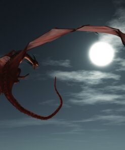 Fototapeta Červený drak