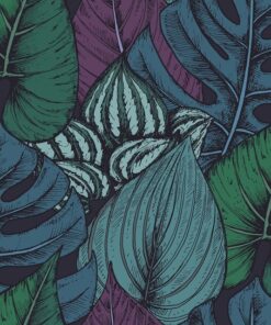 Nálepka na zeď grafické listy