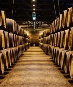 Fototapeta Řady Sudů Vína
