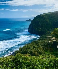 Fototapeta Cliffs in Hawaii