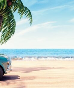 Fototapeta Auto na pláži