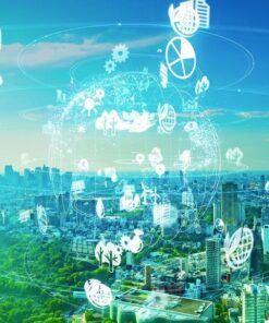 Fototapeta Zelené město