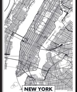 Mapa New Yorku