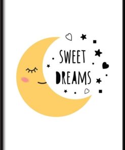 Sladké sny měsíc plakát