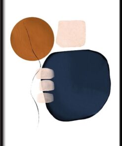 Abstraktní akvarelový plakát 2