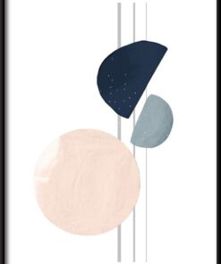 Abstraktní akvarelový plakát 3