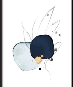 Plakát s akvarelovými vzory 4