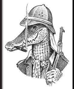 Plakát Aligátor na lovu