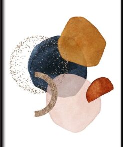 Abstraktní prvky plakát